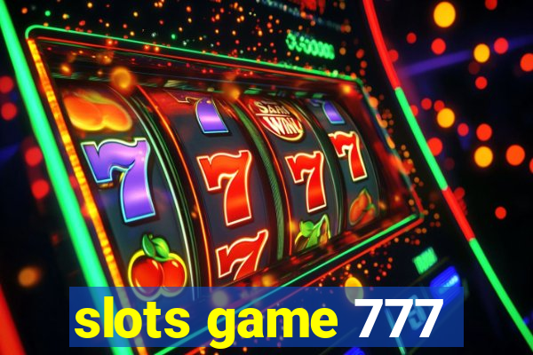 slots game 777