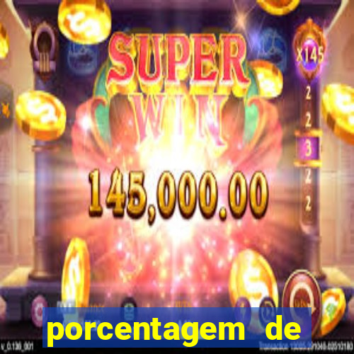 porcentagem de jogos slot