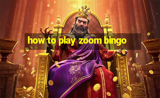 how to play zoom bingo