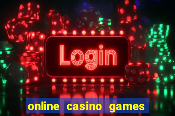 online casino games for real cash