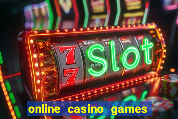 online casino games for real cash