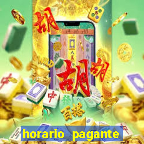 horario pagante fortune tiger