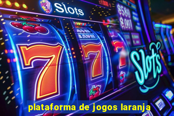 plataforma de jogos laranja