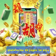 plataforma de jogos laranja