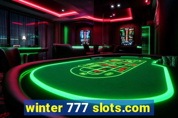 winter 777 slots.com