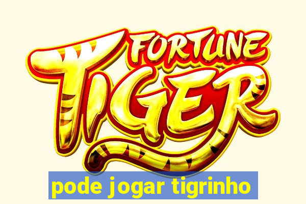 pode jogar tigrinho