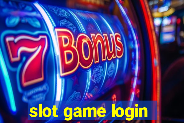 slot game login