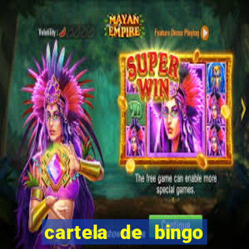 cartela de bingo para imprimir gratis