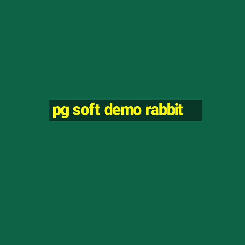 pg soft demo rabbit