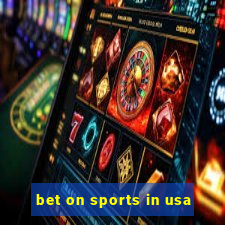 bet on sports in usa