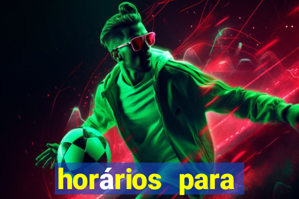 horários para jogar fortune rabbit