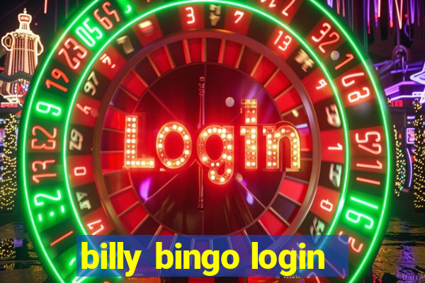 billy bingo login