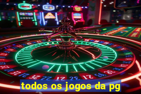 todos os jogos da pg