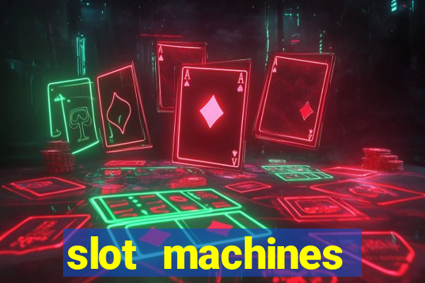 slot machines online casino