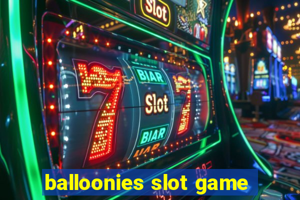 balloonies slot game