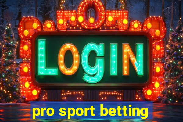 pro sport betting