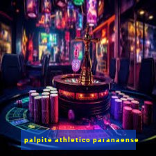 palpite athletico paranaense