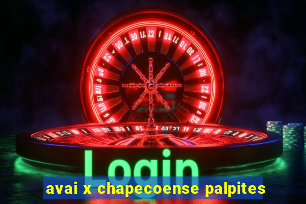 avai x chapecoense palpites