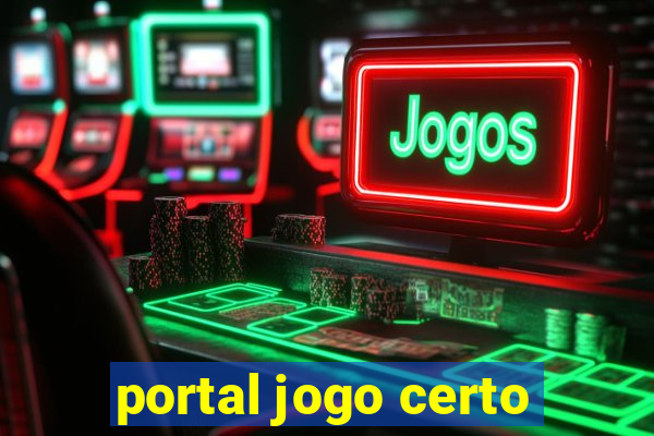 portal jogo certo