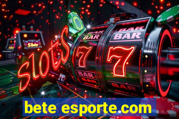 bete esporte.com