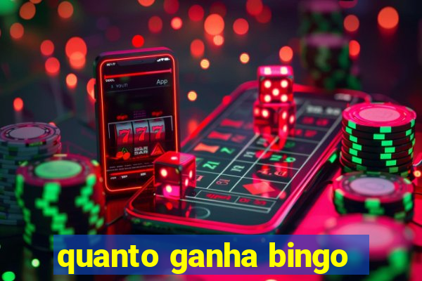 quanto ganha bingo