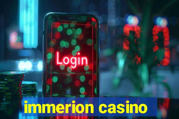 immerion casino