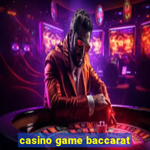 casino game baccarat