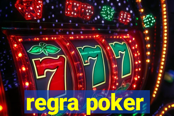 regra poker