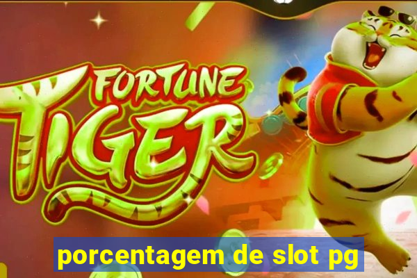 porcentagem de slot pg