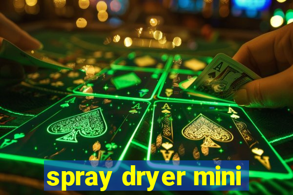 spray dryer mini