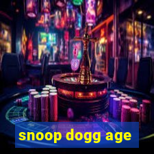 snoop dogg age