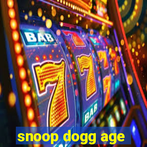 snoop dogg age