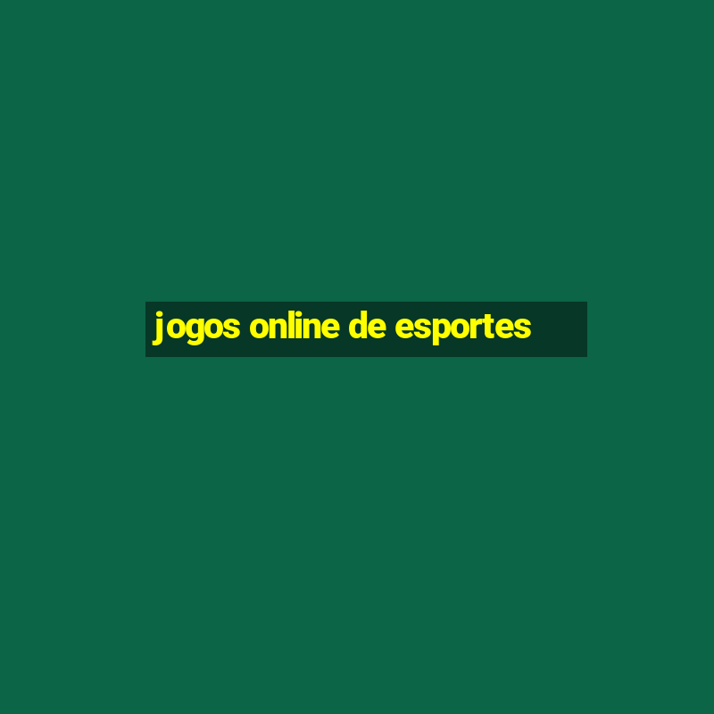 jogos online de esportes