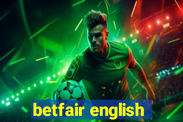 betfair english