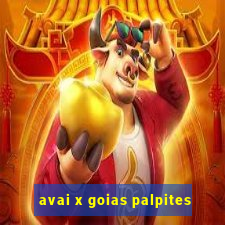 avai x goias palpites