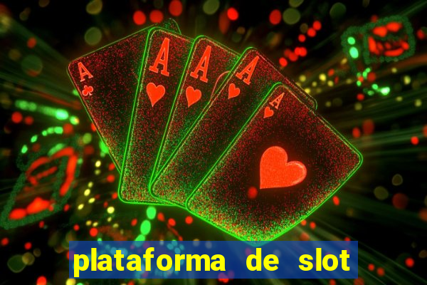 plataforma de slot que paga no cadastro