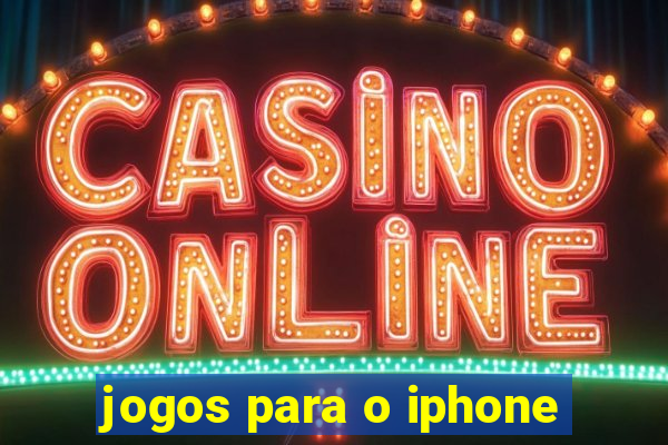 jogos para o iphone