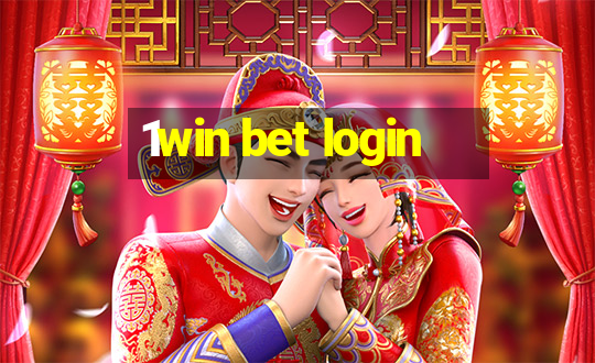 1win bet login