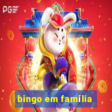 bingo em família