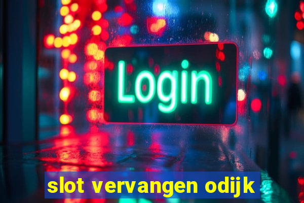 slot vervangen odijk