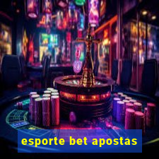 esporte bet apostas