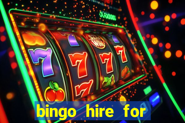 bingo hire for parties leigh