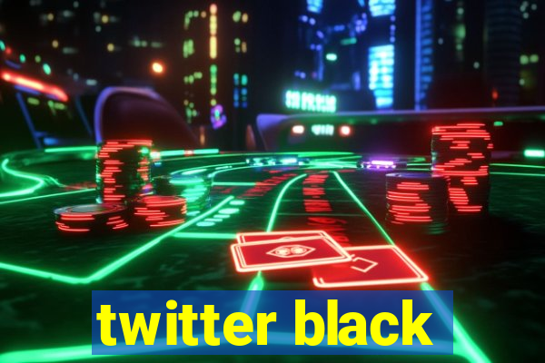 twitter black