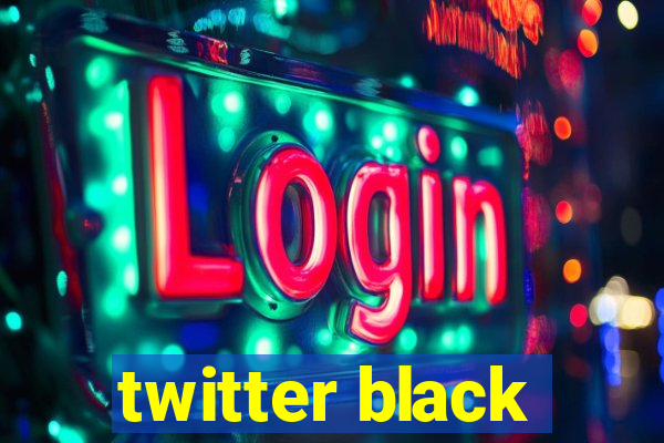 twitter black