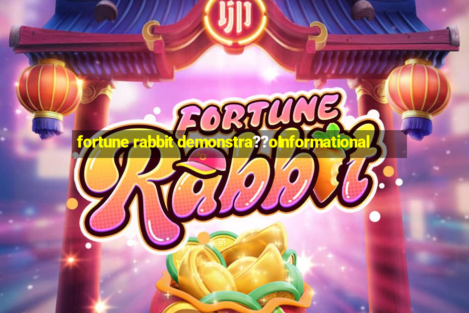 fortune rabbit demonstra??oInformational