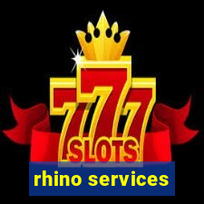 rhino services