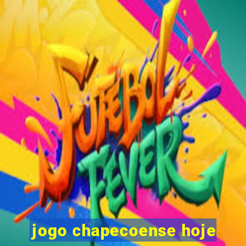 jogo chapecoense hoje