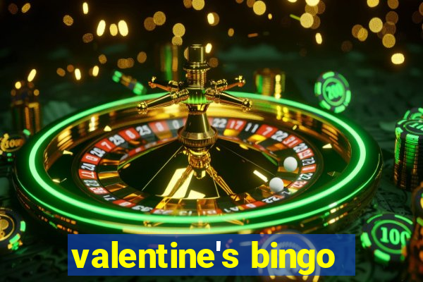 valentine's bingo