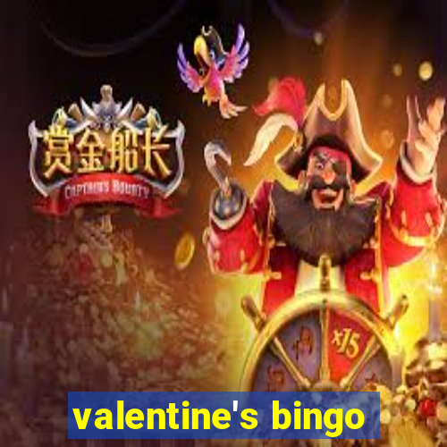 valentine's bingo