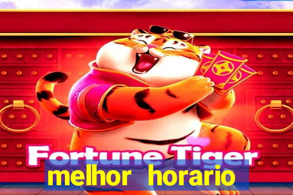 melhor horario jogar fortune rabbit